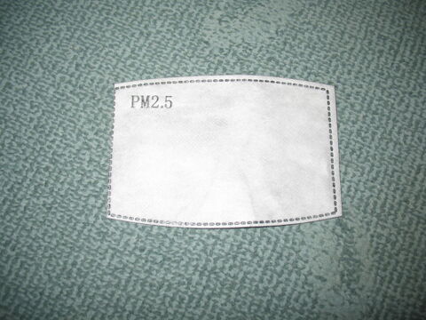 20 filtres � charbon actif pour mettre dans masque - NEUFS 5 Antony (92)