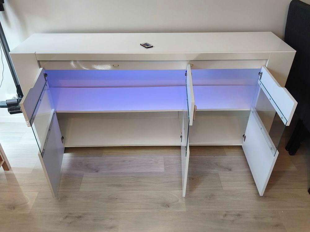 Buffet blanc 180cm Meubles