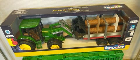 Tracteur j.Deere + chargeur & remorque bruder NEUF
29 Mirecourt (88)