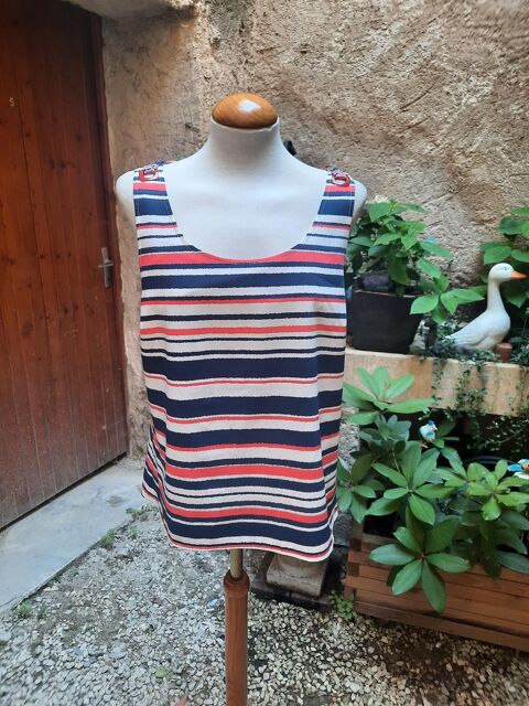 TOP RIVER WOODS RAYE-MARINE-BLANC-ROUGE-R�f.TOP-008 0 L'Isle-sur-la-Sorgue (84)