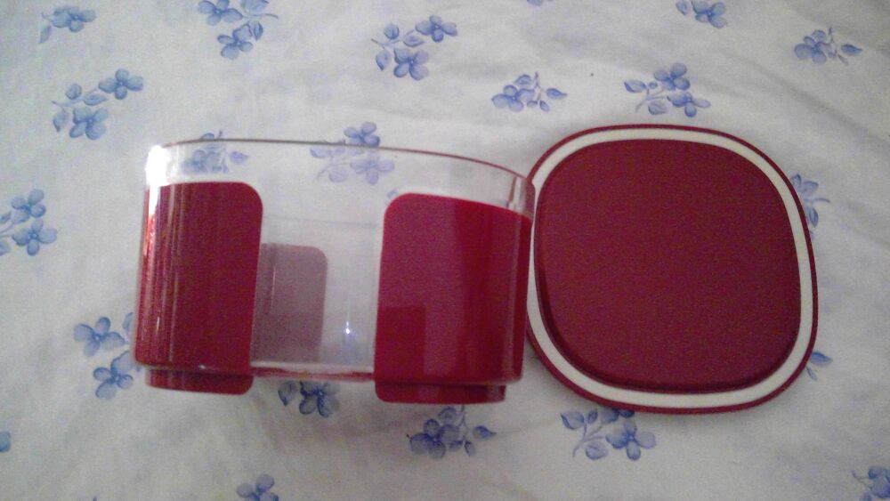 BOITE VITRINE ROUGE TUPPERWARE
0,7 L
ROUGE
Cuisine