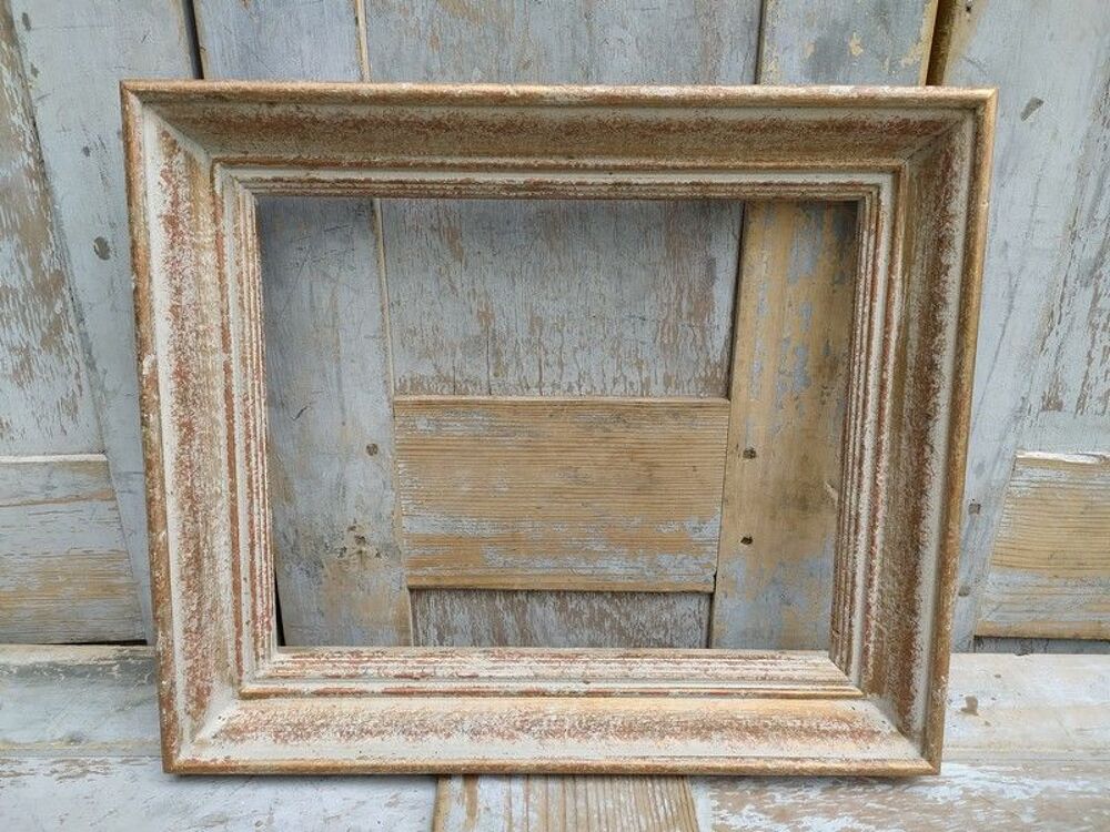 Cadre Bois Moulure Couleur Gris et Cuivre 28,6cm x 23,3cm
Décoration