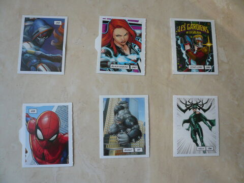 Cartes stickers   Marvel   1 Franqueville-Saint-Pierre (76)