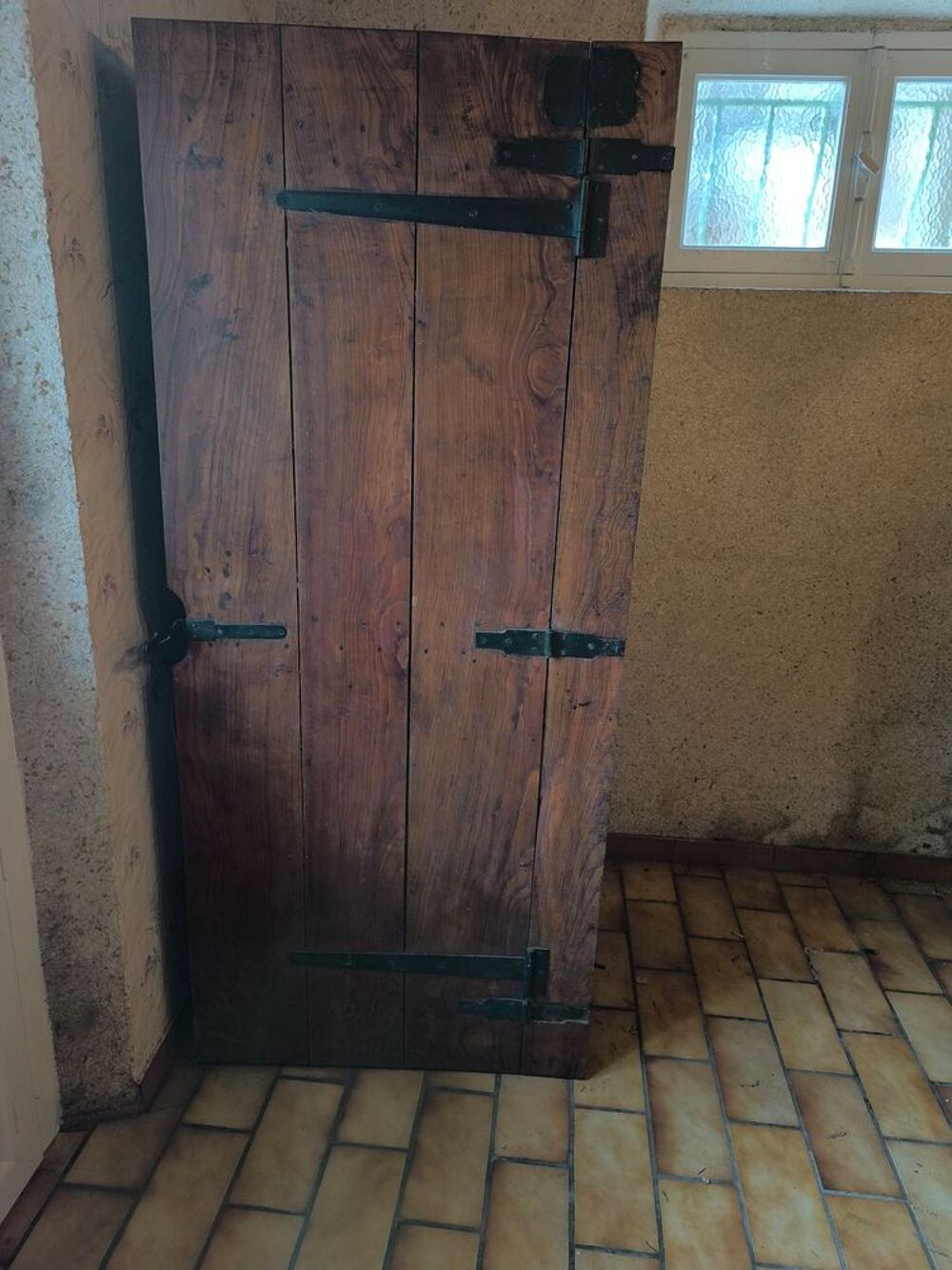Grand coffre &agrave; c&eacute;r&eacute;ales en ch&ecirc;ne Meubles