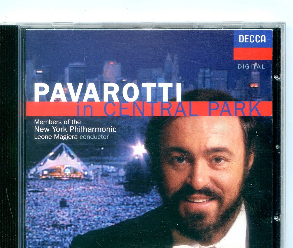 PAVAROTTI in Central Park, CD et vinyles