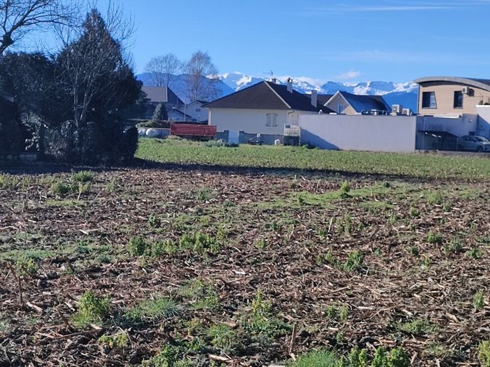 Vente Terrain Terrain viabilisé 840 m2 avec vue Pyrénées - Bordes (64510) Bordes