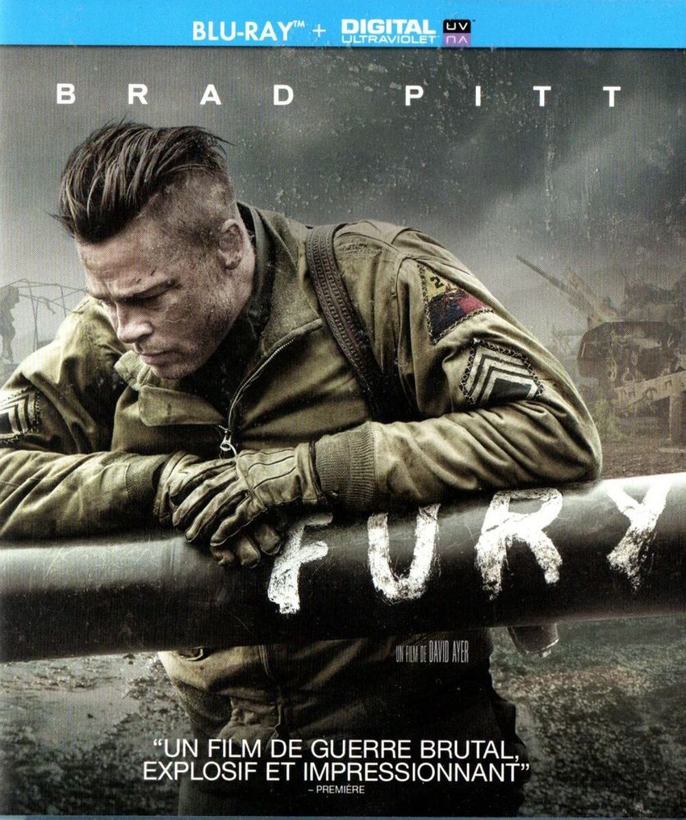 BLURAY fury DVD et blu-ray