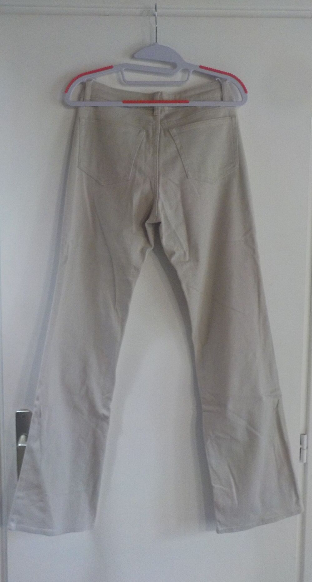 PANTALON FEMME DIVIDED H&amp;M BEIGE T36 Vêtements