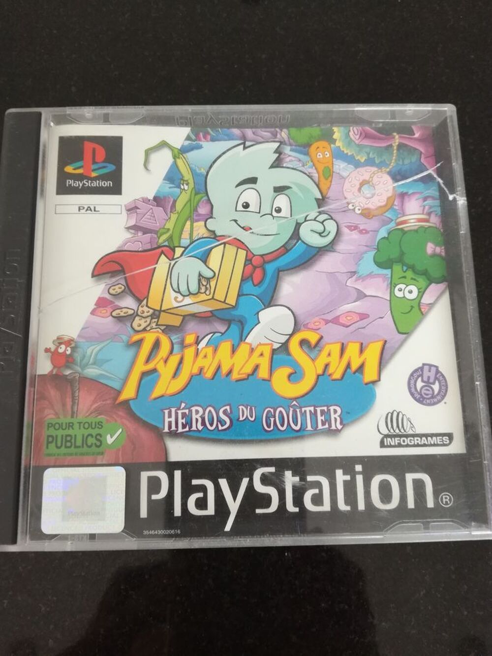 Pyjama Sam - H&eacute;ros du go&ucirc;ter pour console PS1 Consoles et jeux vidéos
