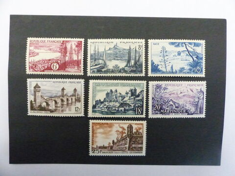 TIMBRES  1036 / 1042  NEUFS  **  COTE  8.50  1 Le Havre (76)