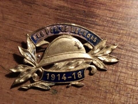 Insigne Militaire Les Poilus du Lochois Guerre 14-18 WW1 35 Loches (37)