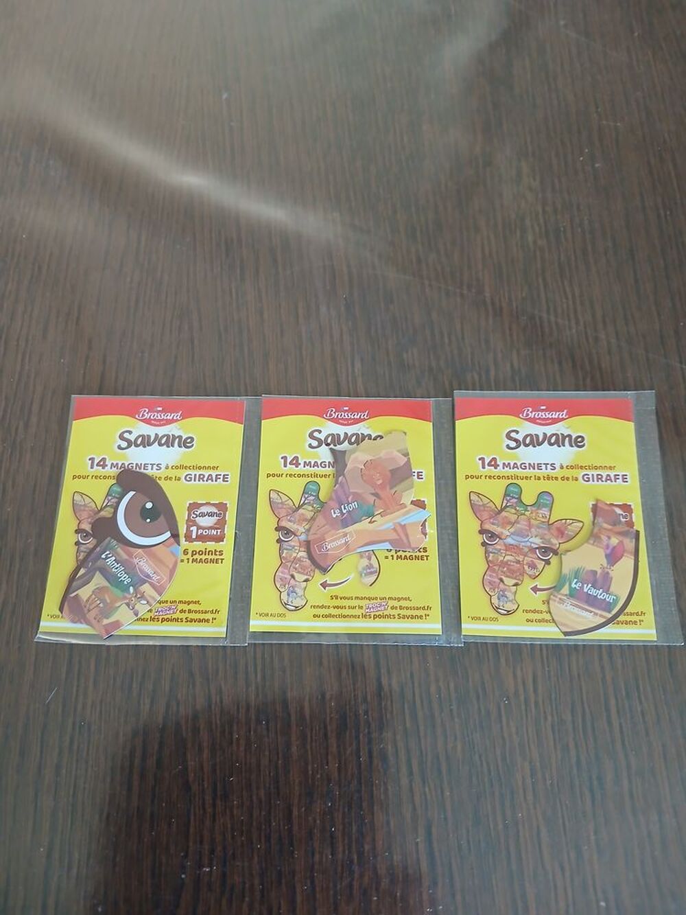 Magnet T&ecirc;te de girafe 