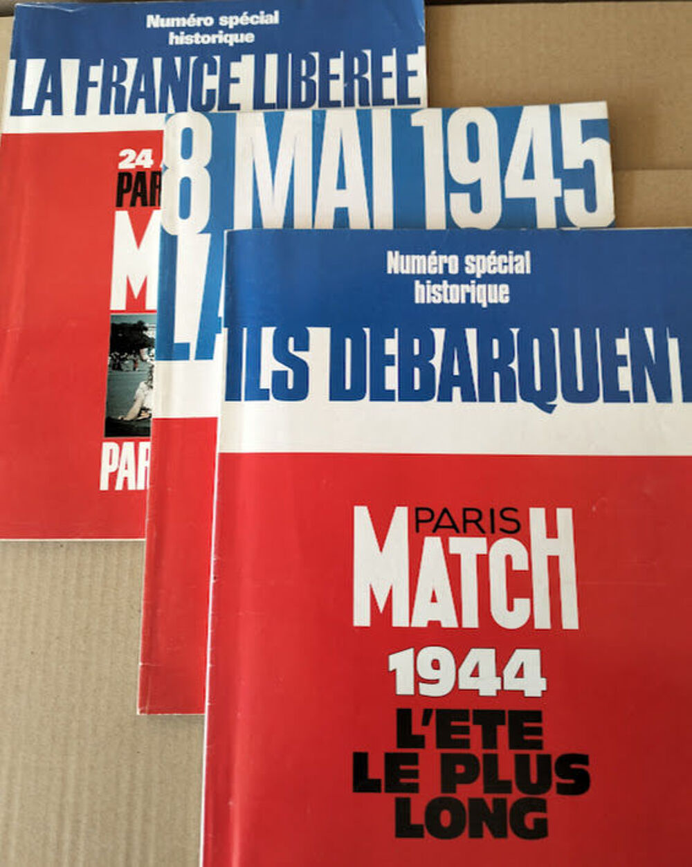 Paris Match reportage histoire Livres et BD