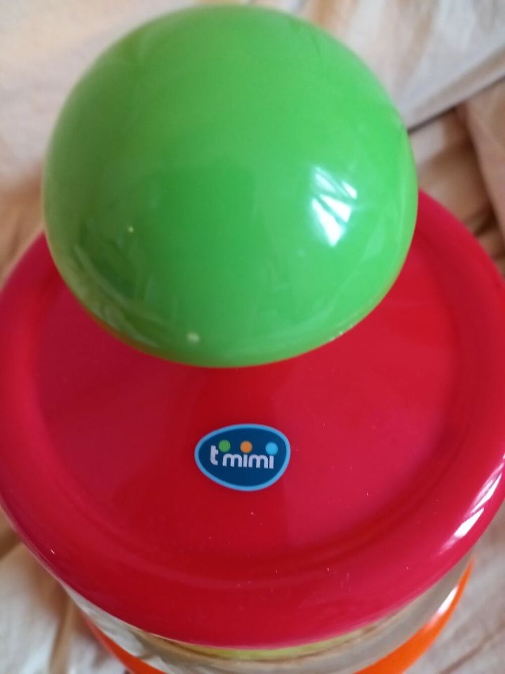 Toupie multicolore marque Tmimi 0 &agrave; 3 ans Jeux / jouets