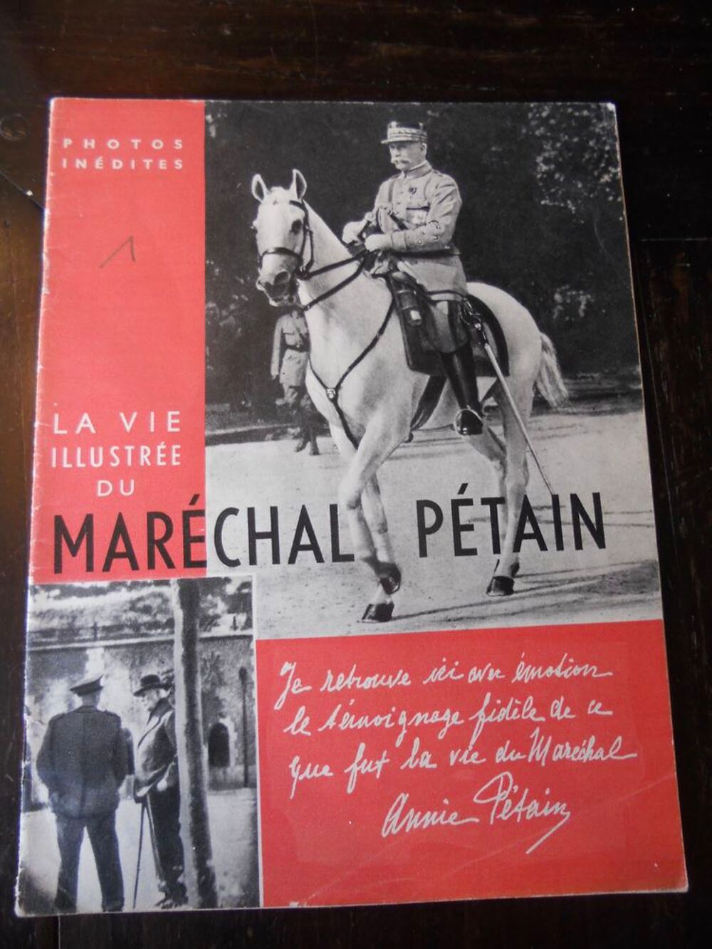La Vie Illustr&eacute;e du Mar&eacute;chal P&eacute;tain 1951 Livres et BD