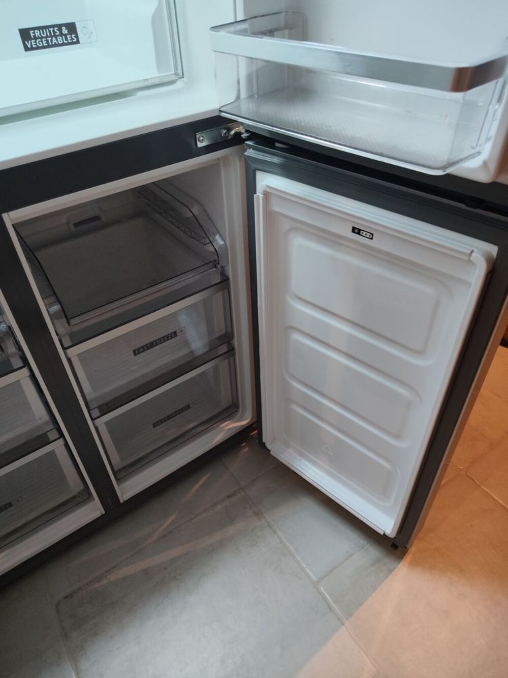WHIRLPOOL - R&eacute;frig&eacute;rateur 4 portes WQ9E1L Americain Electroménager
