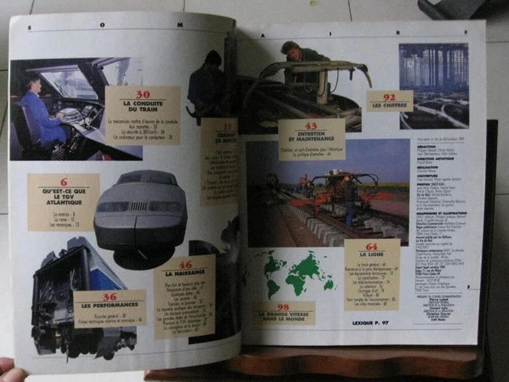 La Vie du Rail TGV + Cadeau Livres et BD