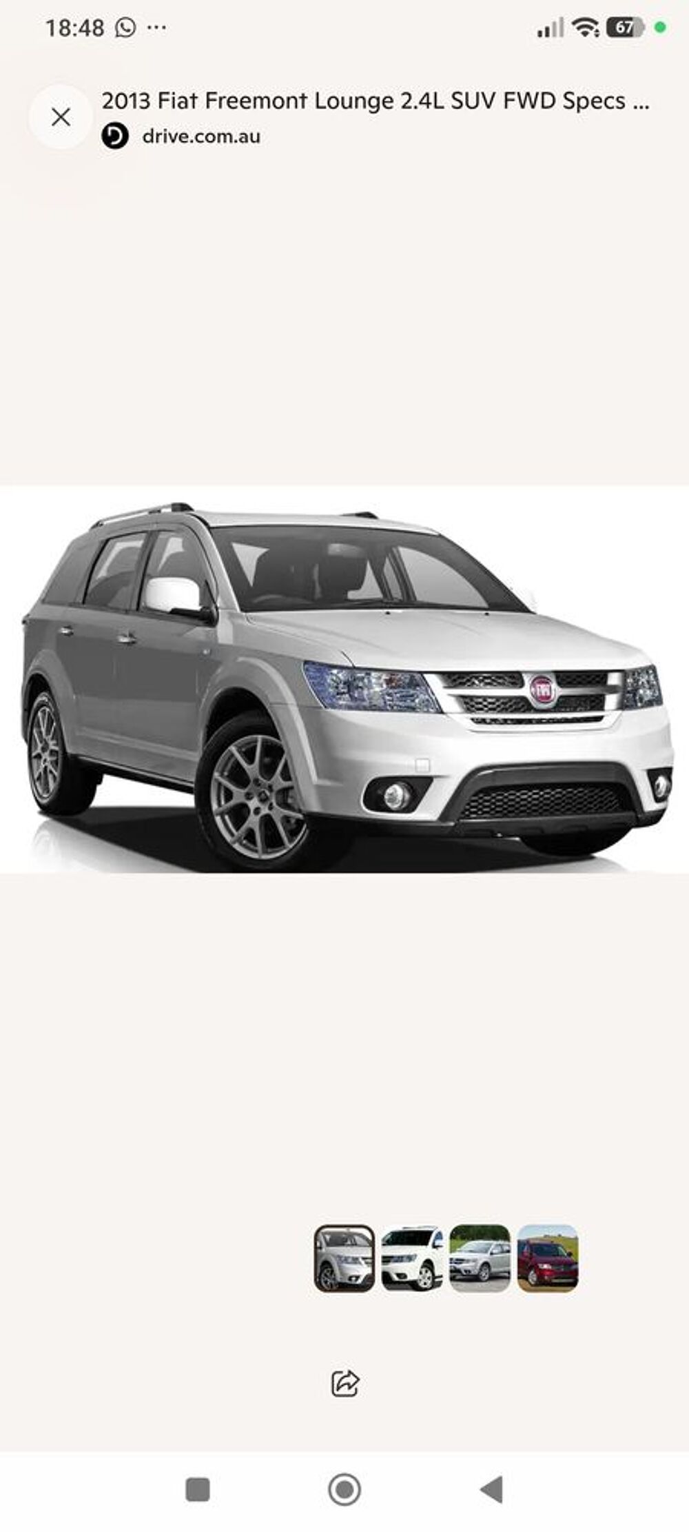Freemont 2.0 16V Multijet 170 ch 4x4 A 2012 occasion 06560 Valbonne