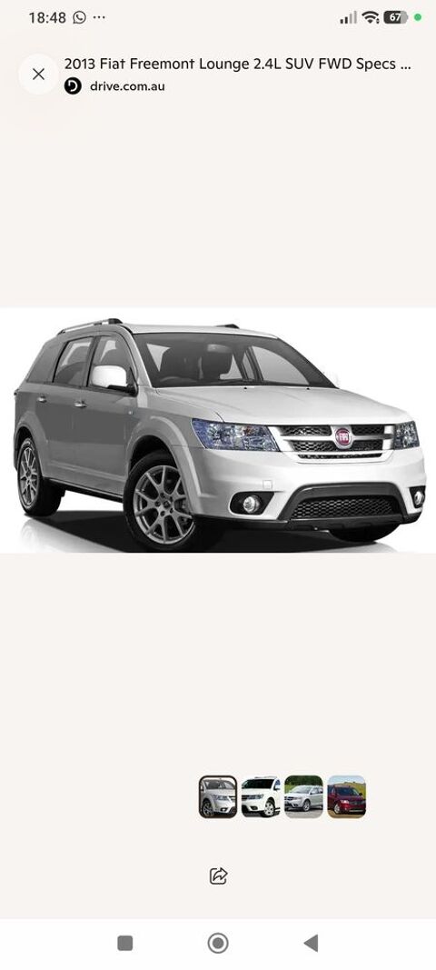 Fiat Freemont 2.0 16V Multijet 170 ch 4x4 A 2012 occasion Valbonne 06560