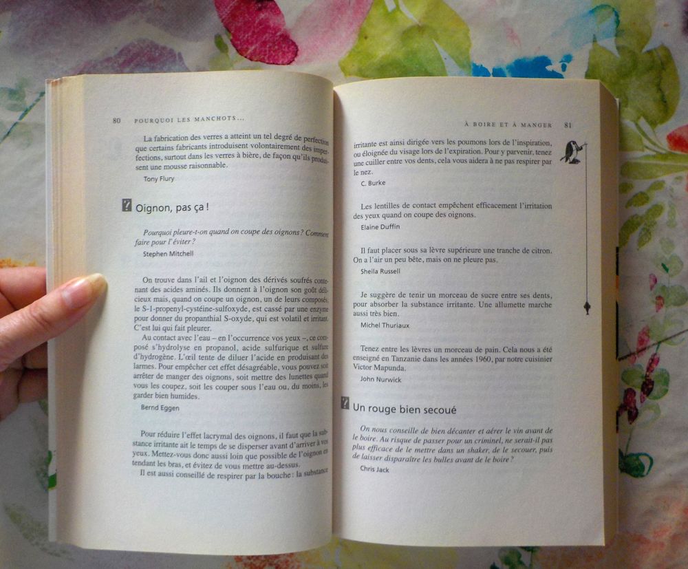 POURQUOI LES MANCHOTS N'ONT PAS FROID AUX PIEDS ? MAIS QUI M Livres et BD