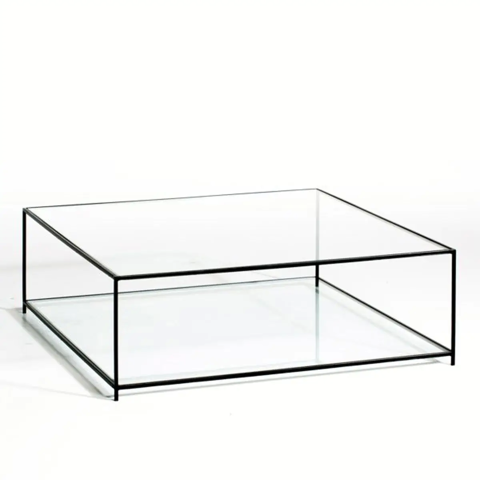 Table basse carre verre tremp 90 Rennes (35)