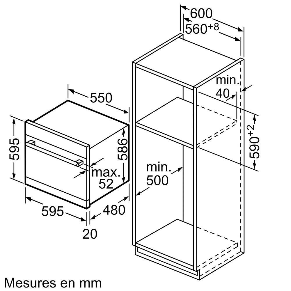 Lave-vaisselle Bosh encastrable ? Format four Electroménager