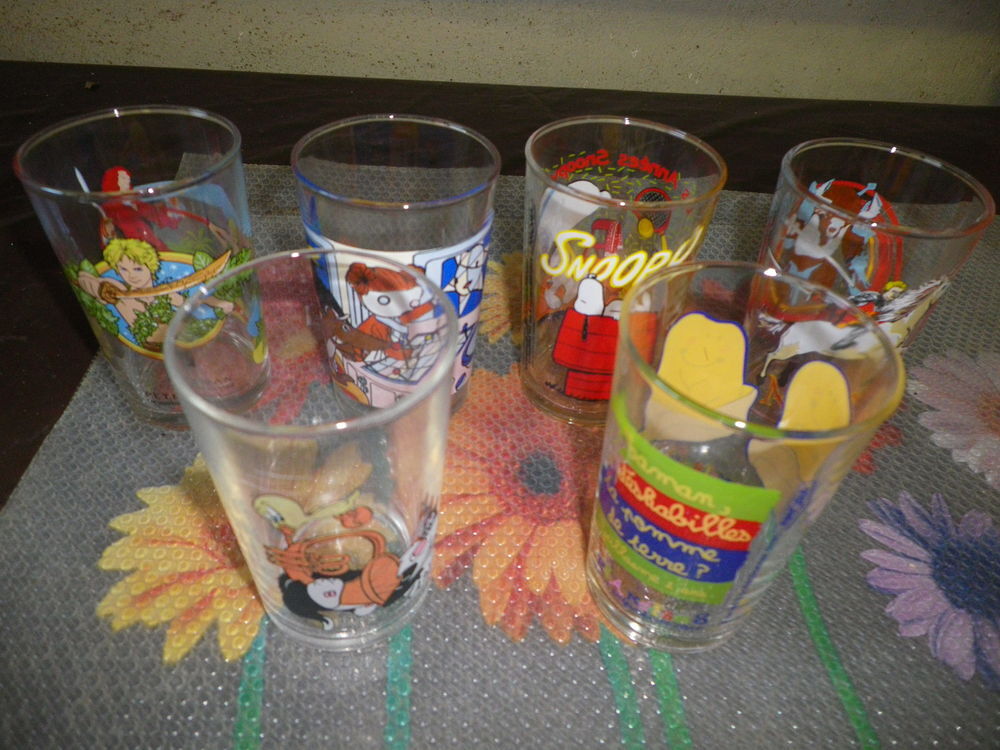 6 verres enfants Cuisine
