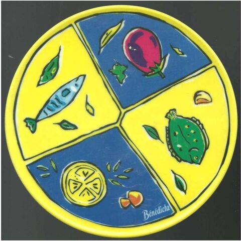 Dessous de plat publicitaire rond BENEDICTA 4 Montauban (82)