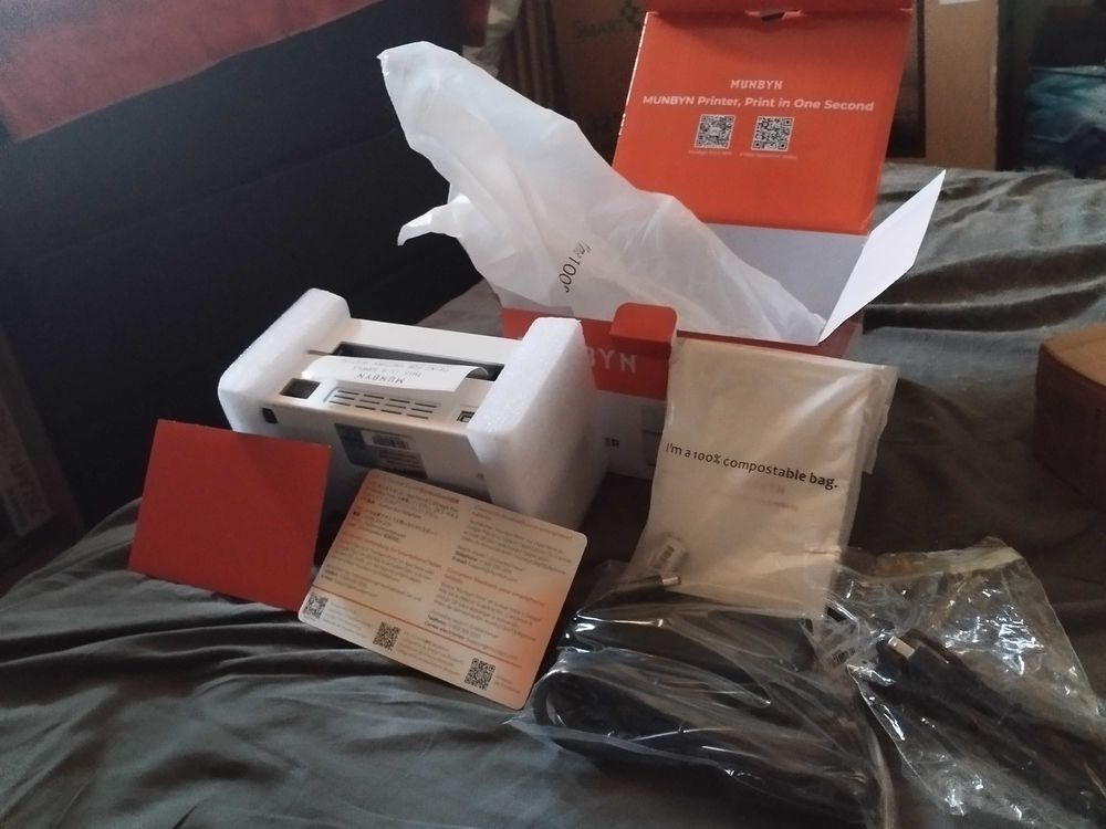 MUNBYN Imprimante Connect&eacute;e Matériel informatique