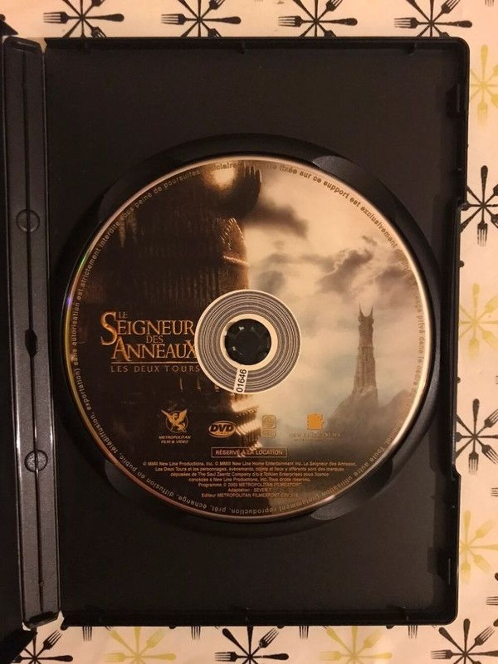 DVD Le seigneur des anneaux: les deux tours DVD et blu-ray