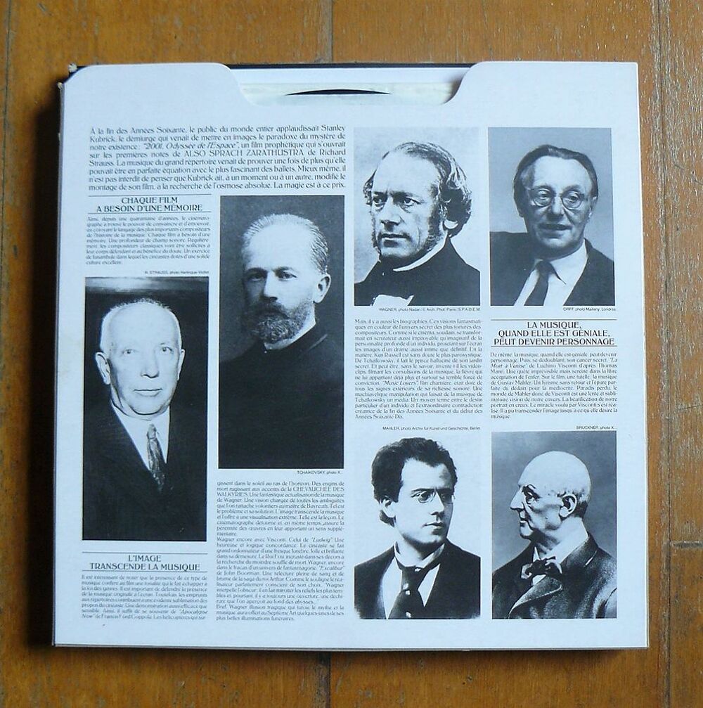 Coffret 3 LPS : Musiques de films - EMI 2901573 - 1975 CD et vinyles