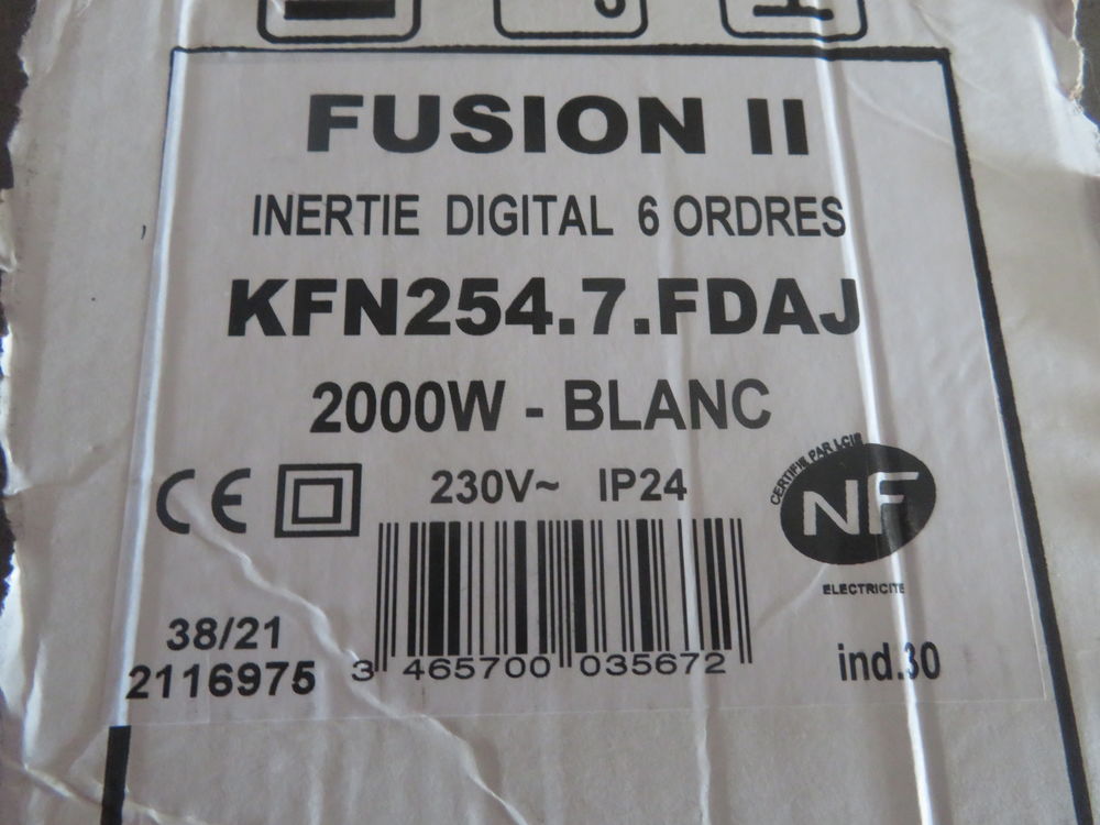 radiateurs &eacute;lectriques Electroménager