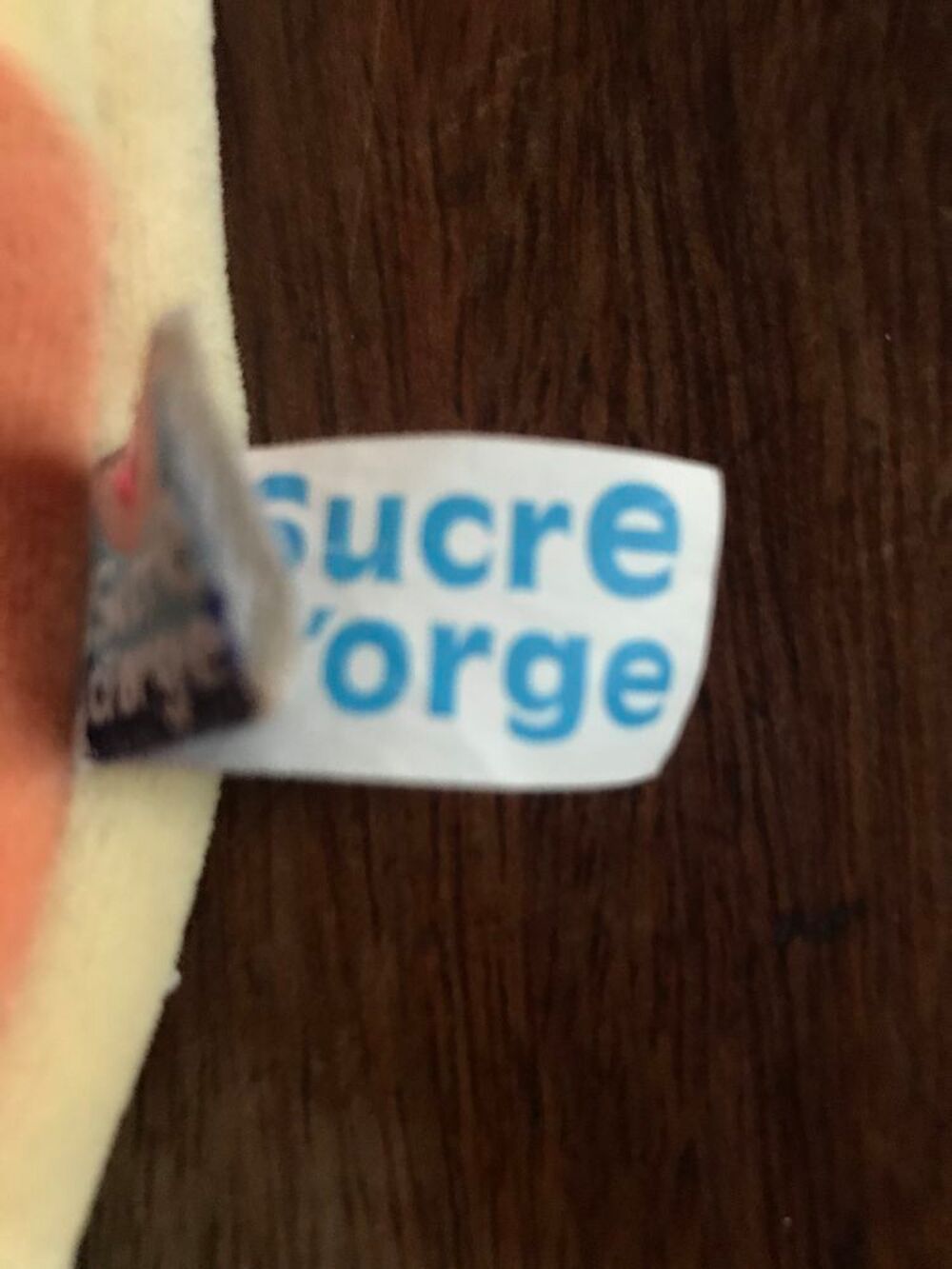 Doudou " Sucre d' orge " Puériculture
