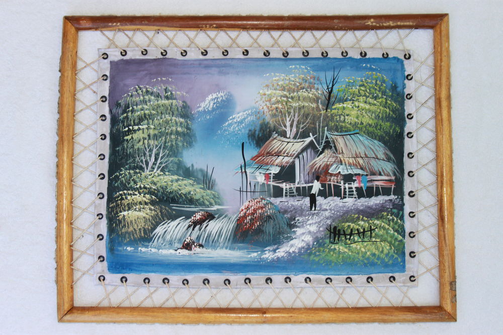 Cadre avec toile tendue Décoration