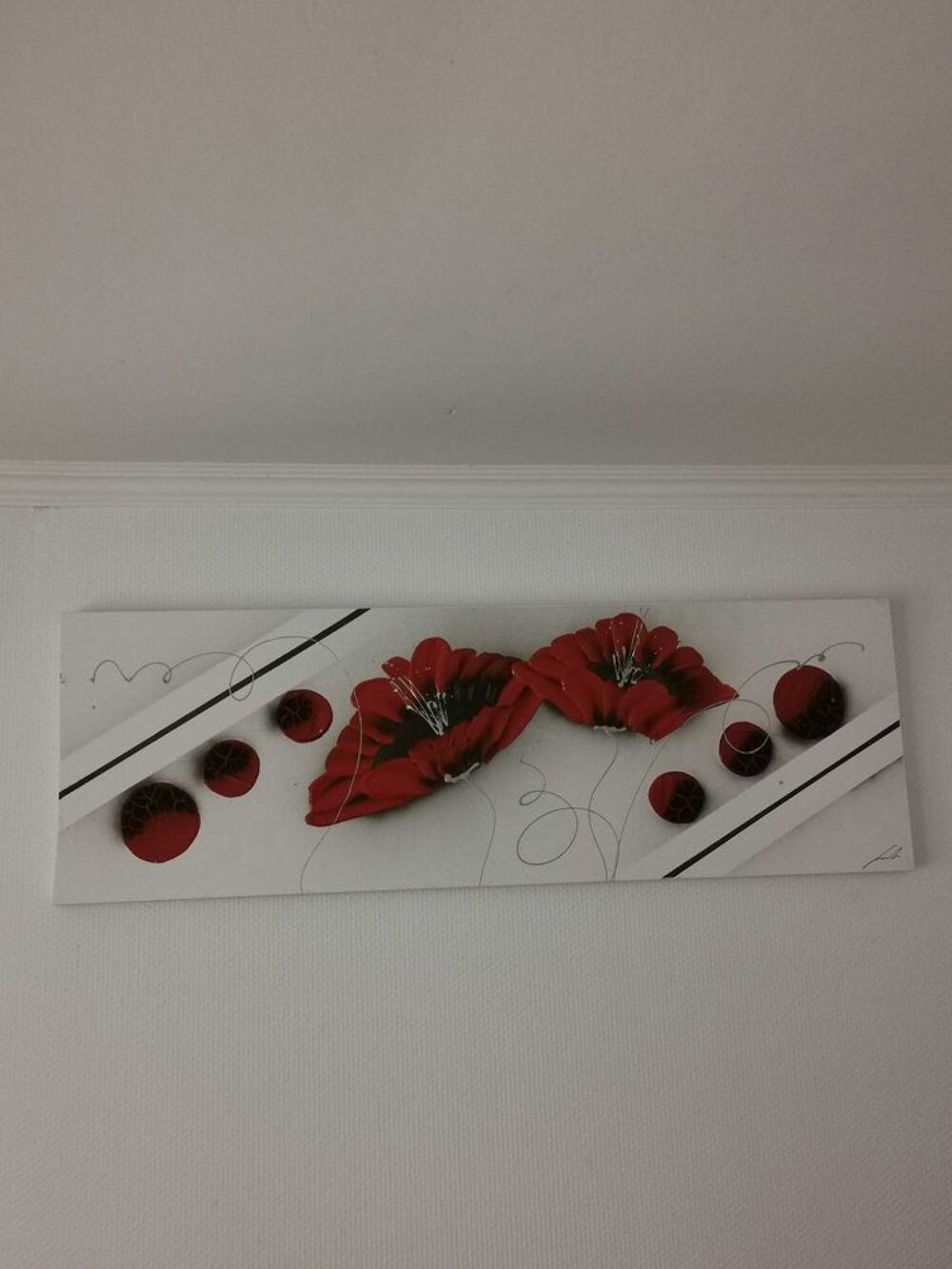 Tableau, Coquelicots &agrave; suspendre Décoration