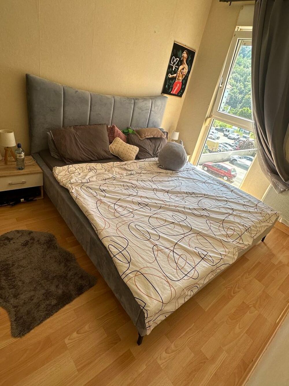 Lit 220x180 cm sans matelas Meubles