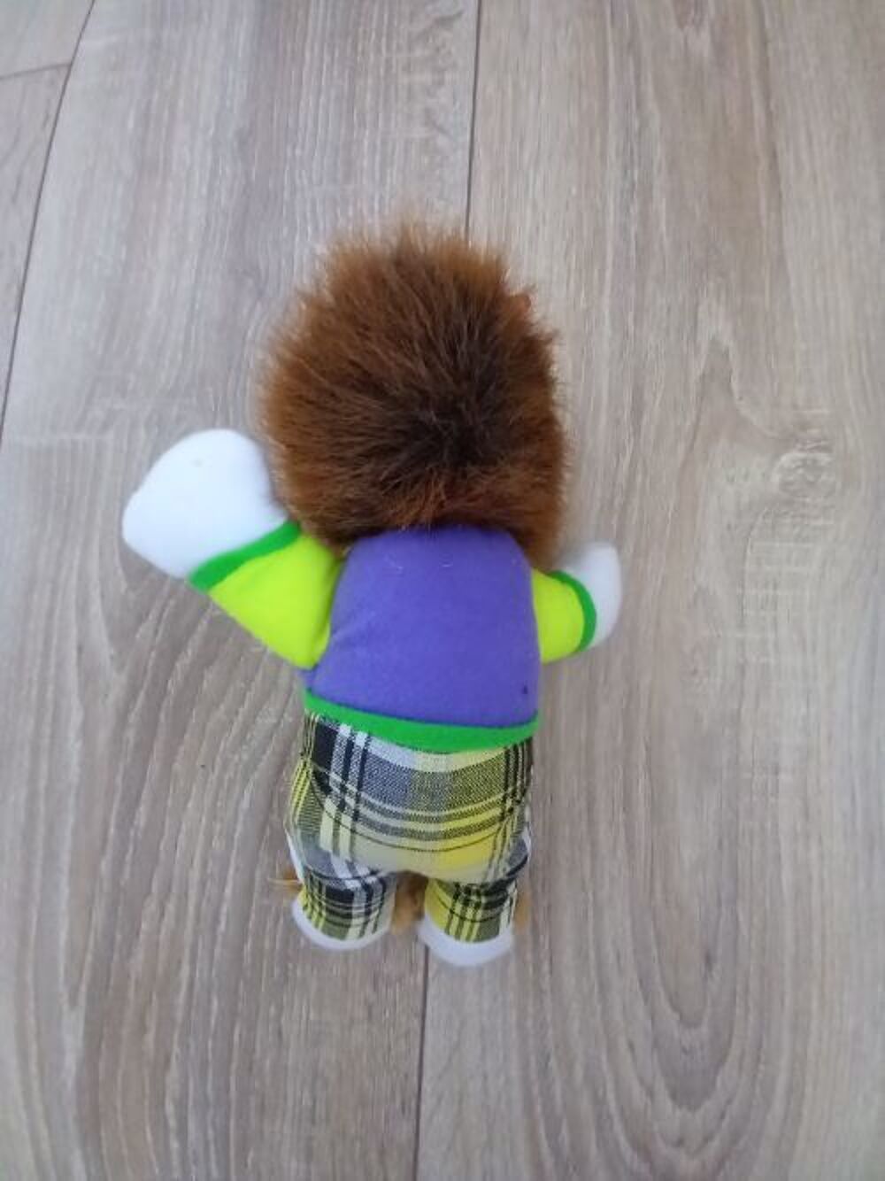 Peluche h&eacute;risson v&ecirc;tements multicolore Jeux / jouets
