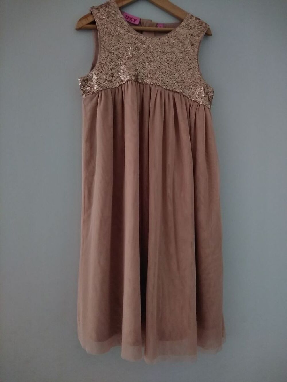 Robe voile et sequins Vêtements enfants