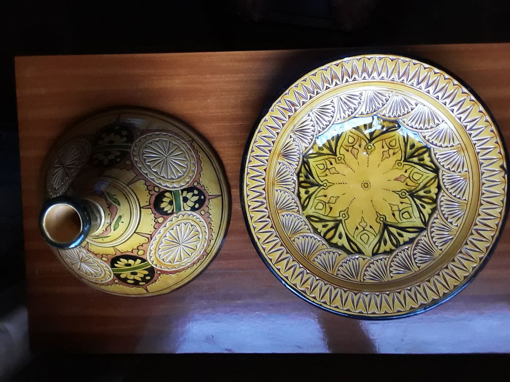Plat Marocain en c&eacute;ramique Cuisine