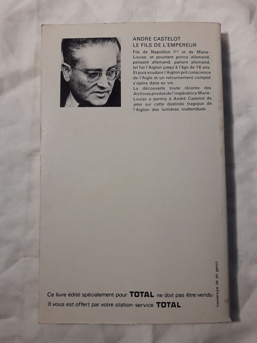 Vintage livre offert par TOTAL Livres et BD