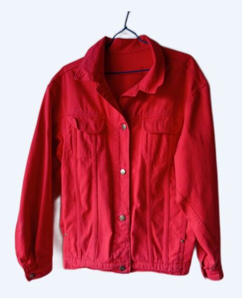 Blouson Rouge unisexe taille M 10 Le Vigan (30)