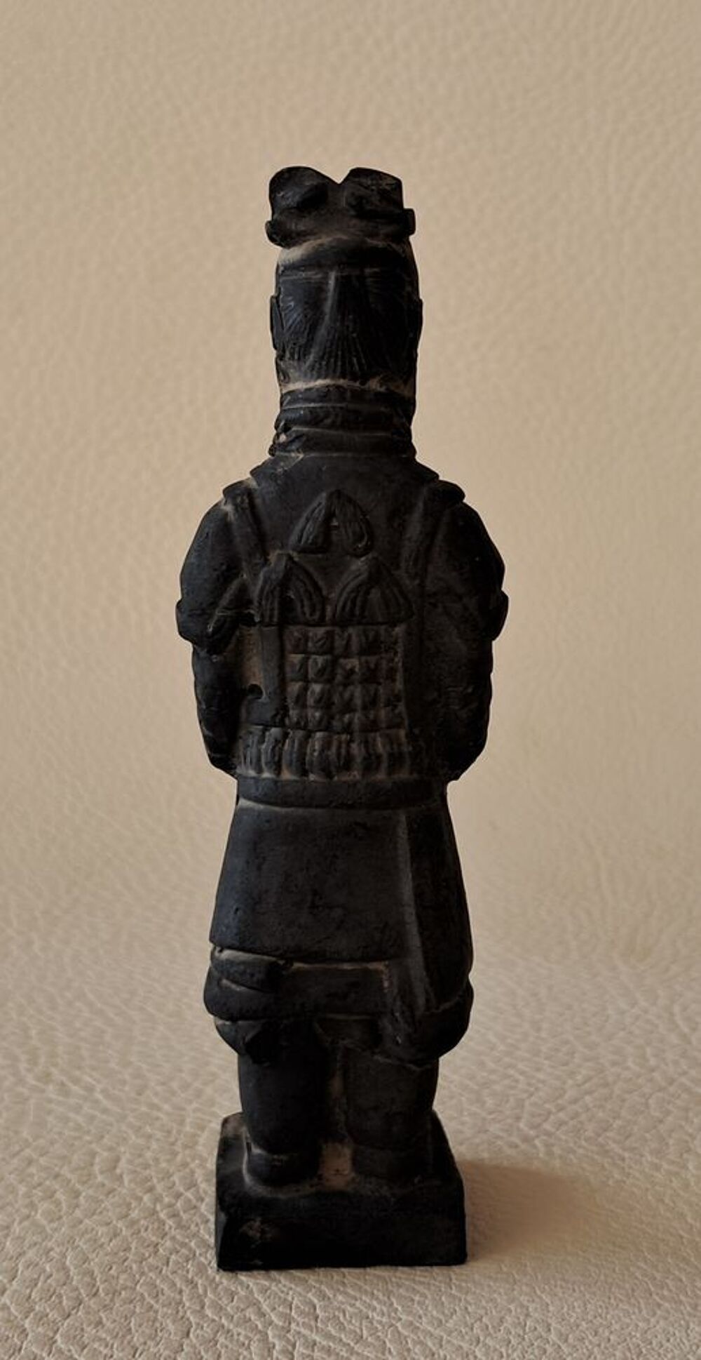 lot de 4 figurines en terre cuite guerriers chinois Décoration