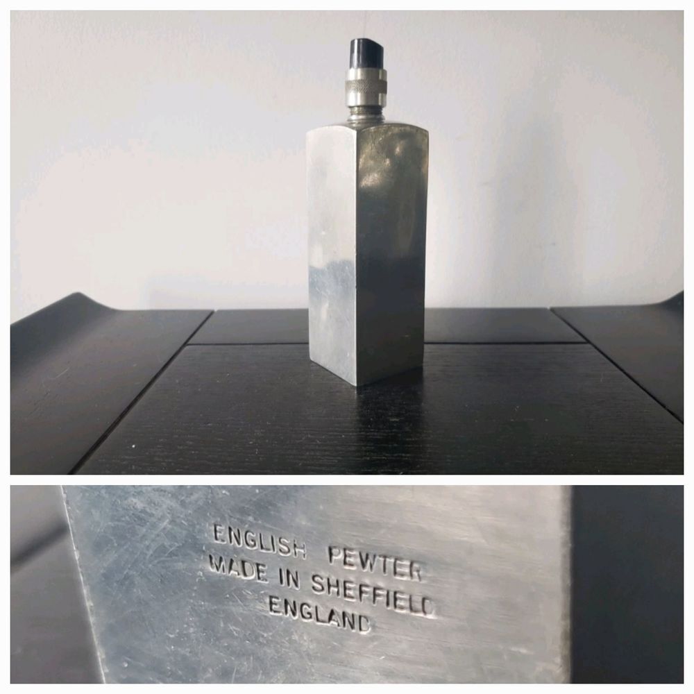 Vaporisateur sheiffield pewter ann&eacute;e 60-70 Décoration
