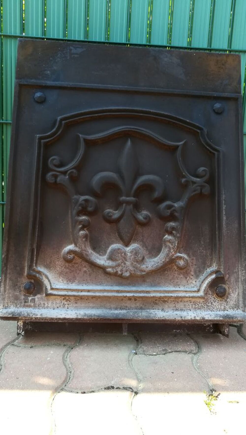 PLAQUE DE CHEMINEE Décoration