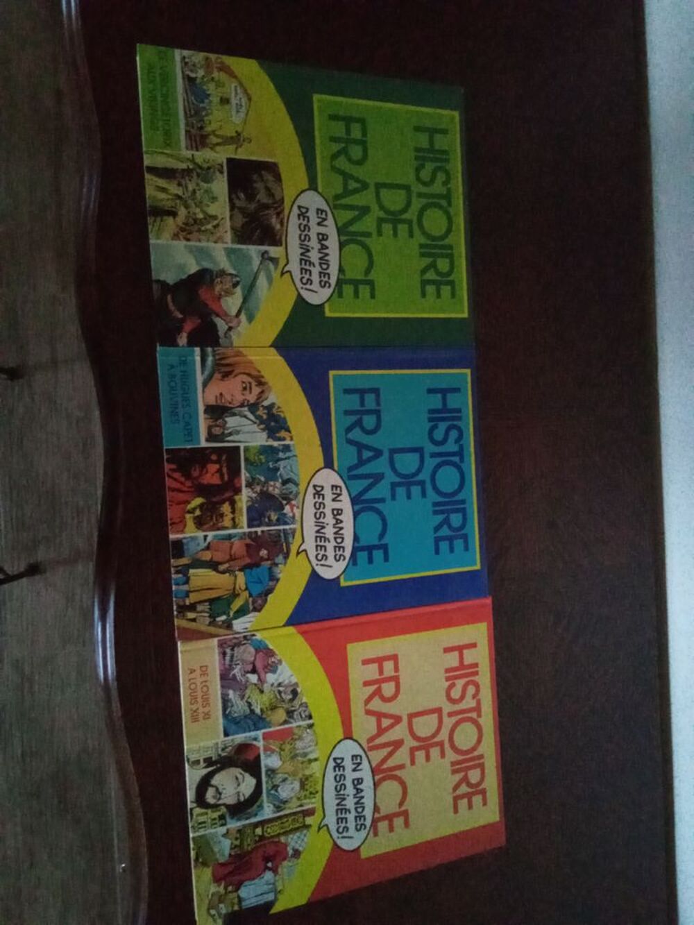 Collection histoire de France en bandes dessin&eacute;es 
Livres et BD