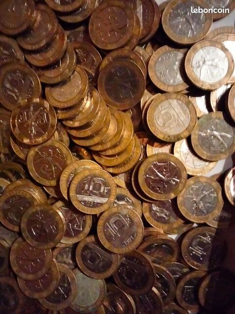 Lot de 30 pièces de 10 francs génie de la bastille 15 Créhange (57)