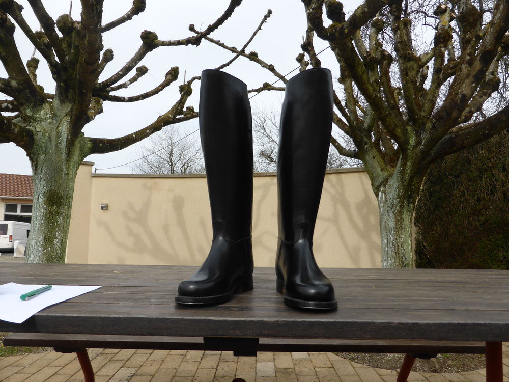 Bottes en cuir neuves "Weston" Chaussures