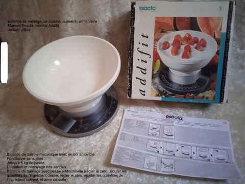 Balance de m�nage, de cuisine, culinaire, alimentaire 20 Lourdes (65)