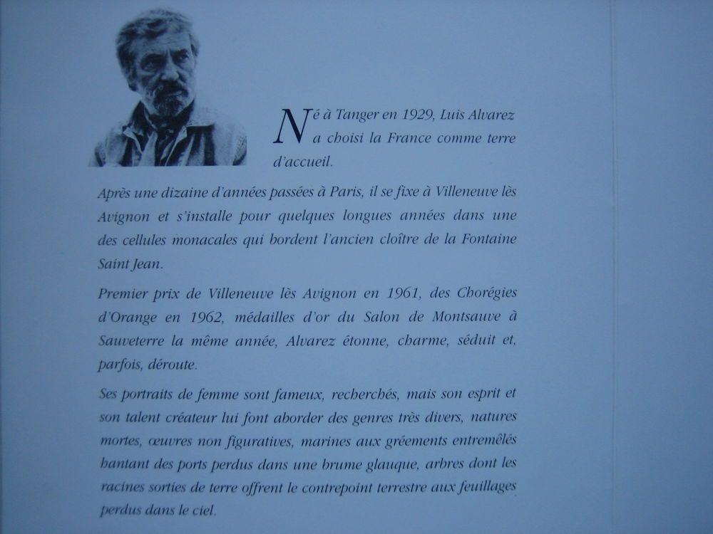 tableau huile sur toile sign&eacute;e Luis Alvarez Décoration