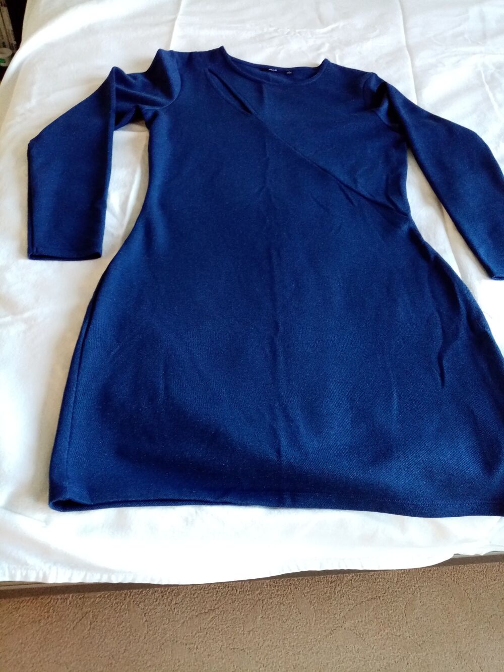 Robe &eacute;l&eacute;gante bleue taille M Vêtements